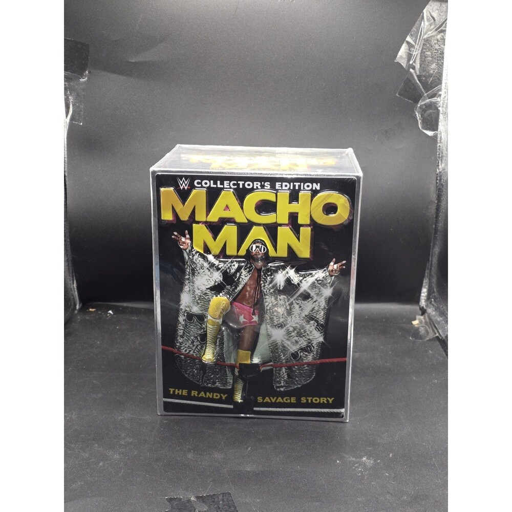 WWE Collector's Edition Macho Man The Randy Savage Storage Box Set Unopened box